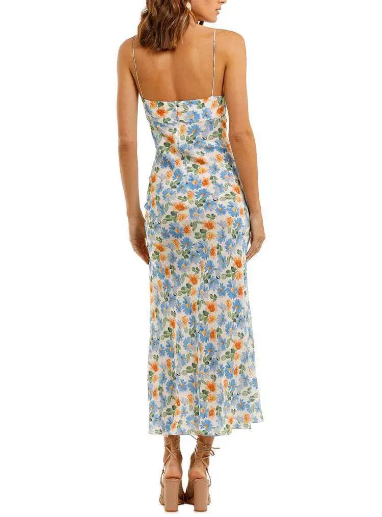 Bec & Bridge La Jolie Midi Dress Floral Size 12 - Image 3