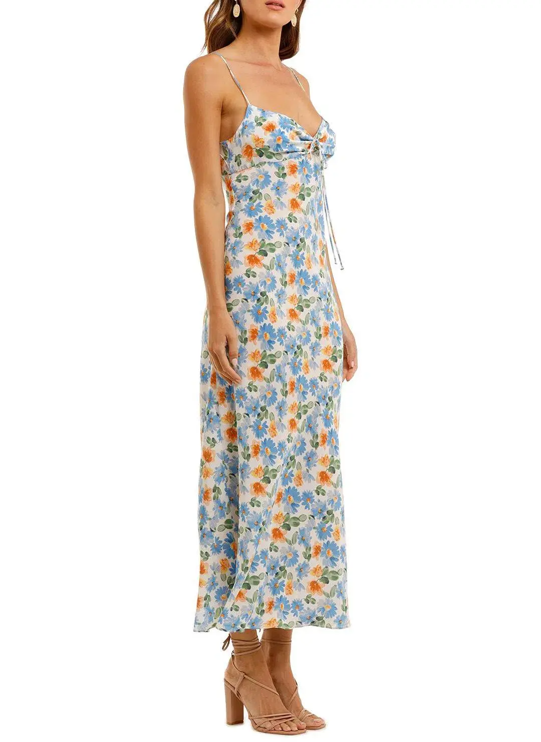 Bec & Bridge La Jolie Midi Dress Floral Size 12 - Image 1