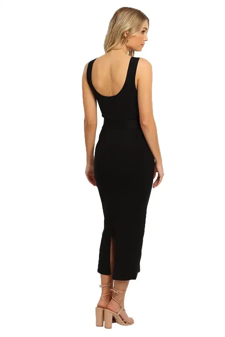 Nicholas Bodycon Dress Black Size 6 - Image 3