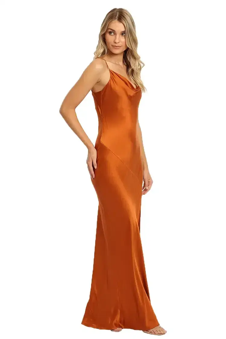 Nicholas Simone Dress in Copper Size 8 - Image 4