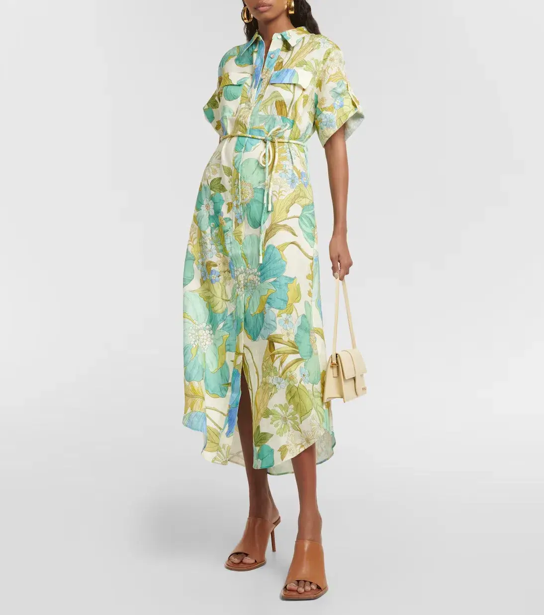 Alemais Janis Shirtdress Multi Size 10 - Image 1