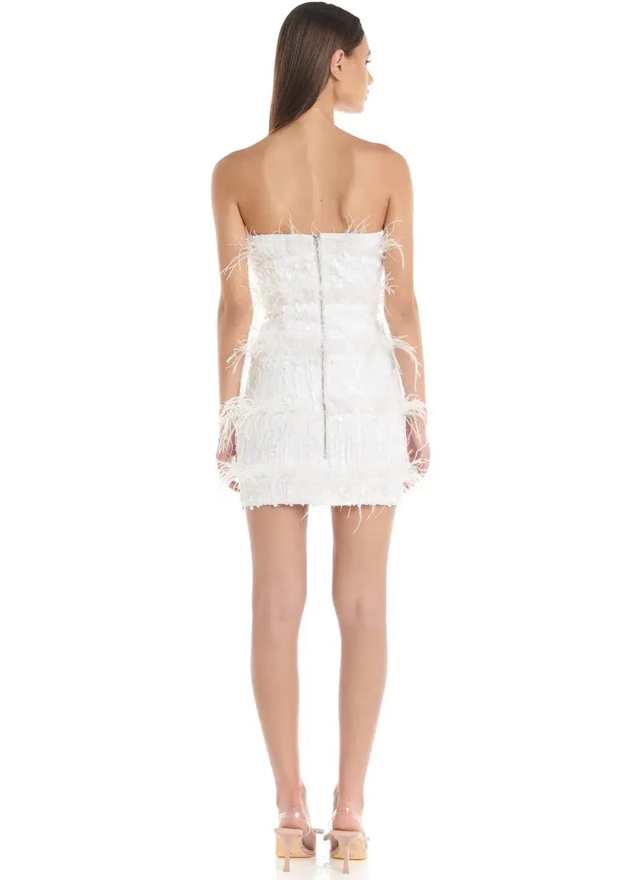 Eliya the Label Tiffany Dress White Size L/ AU 12 - Image 2