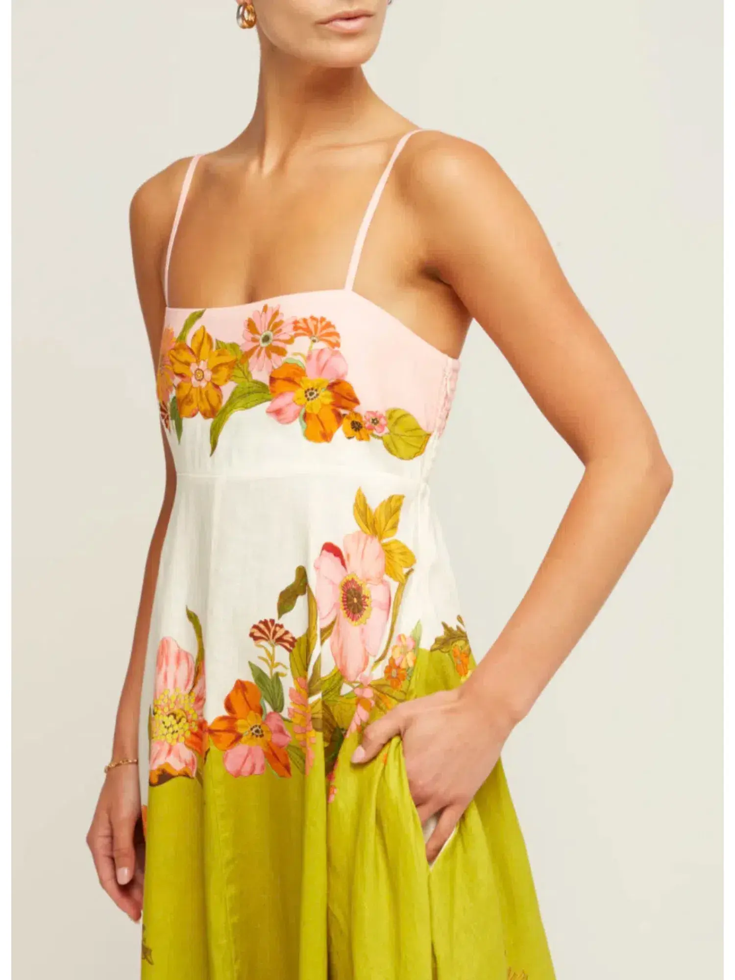 Alemais - Silas Sundress Floral - Size AU 14 - Image 2