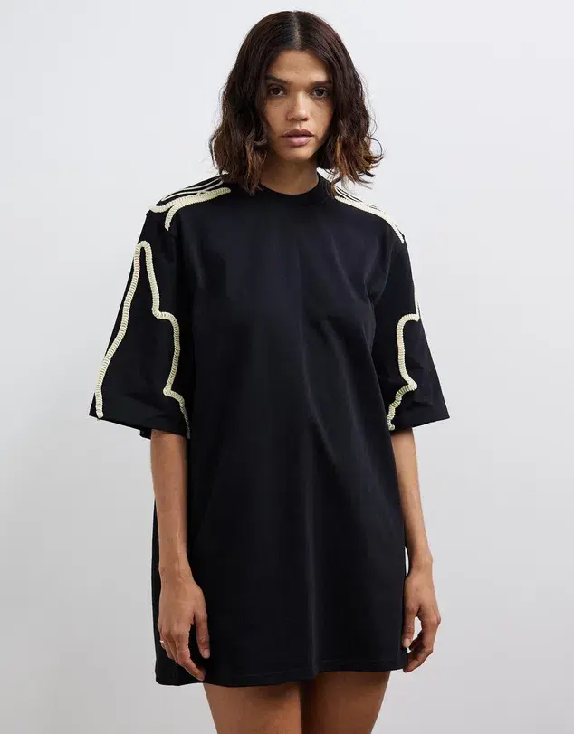 Camilla and Marc Lanza Tee Dress Black Size 8 - Image 5