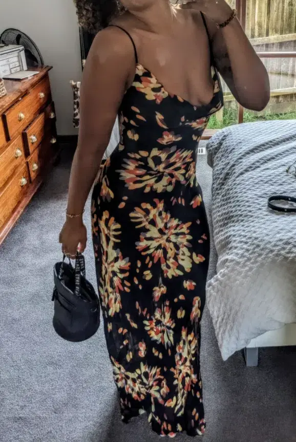 Rat & Boa Catarina Maxi Dress Floral Size L / AU 12 for rent on The Volte - main image