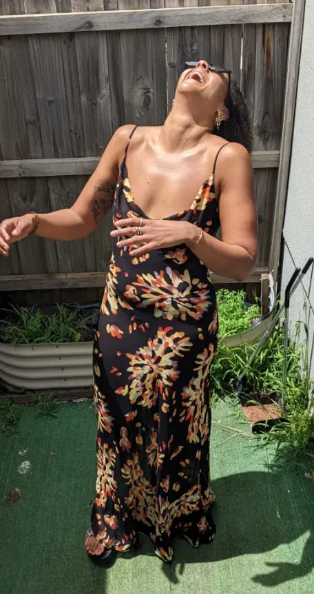 Rat & Boa Catarina Maxi Dress Floral Size L / AU 12 for rent on The Volte - main image