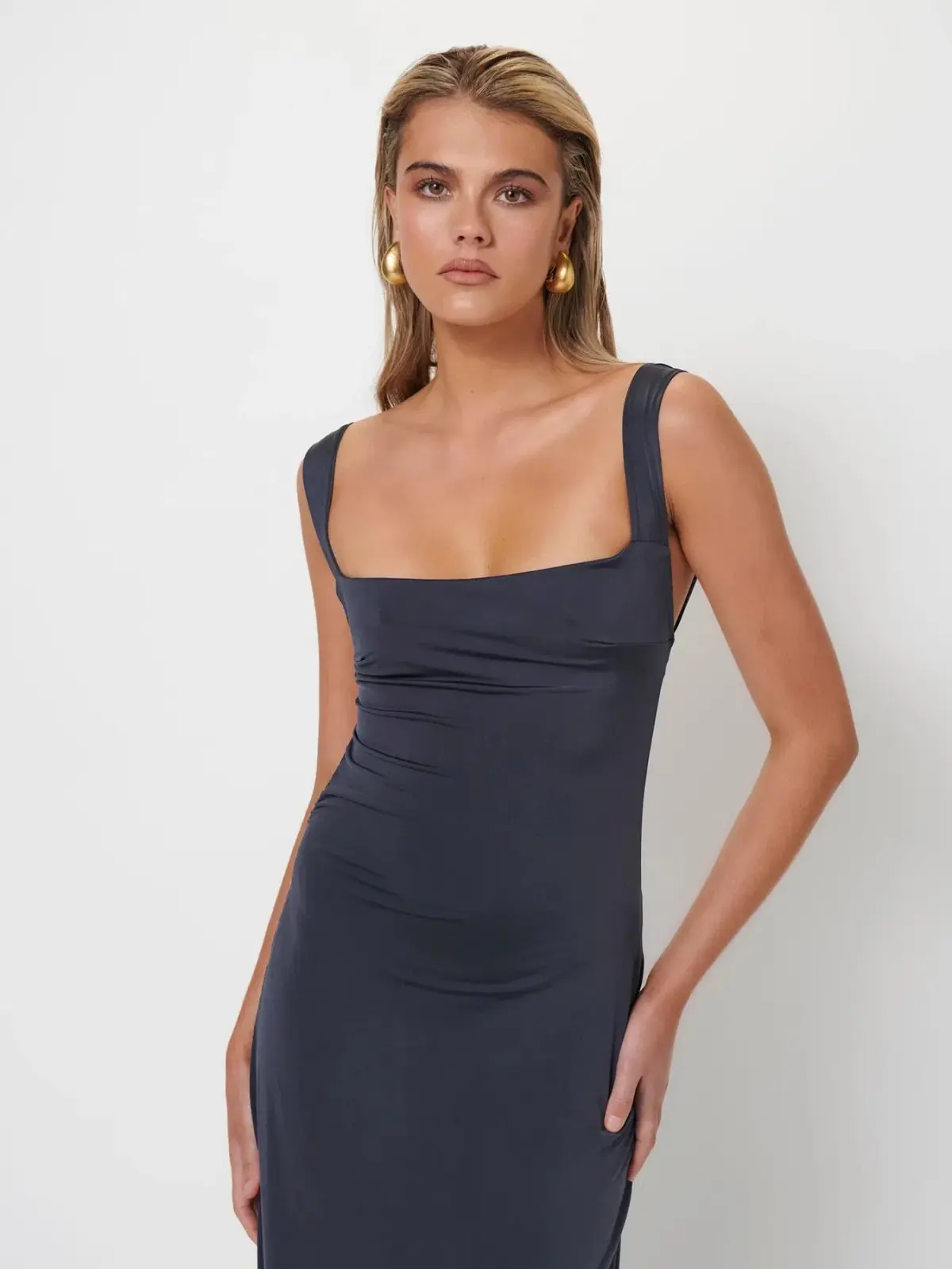 Effie Kats Helena Gown Thunder Size 8 - Image 4