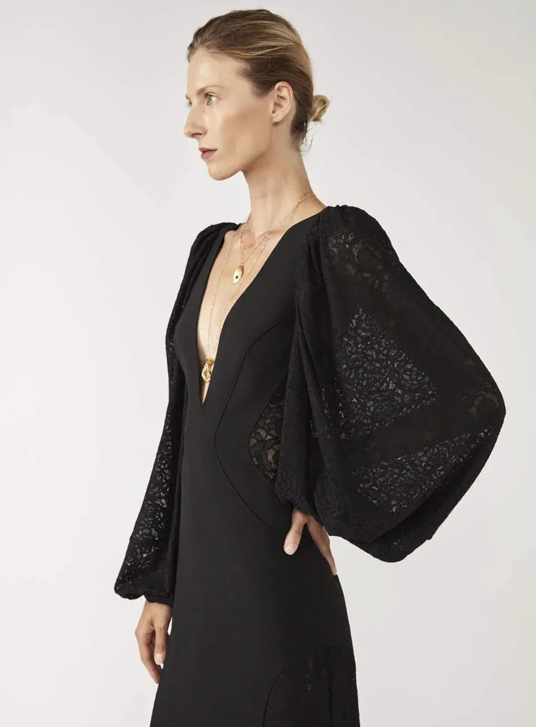 Camilla and Marc Danica Midi Dress Black Size 10 - Image 4