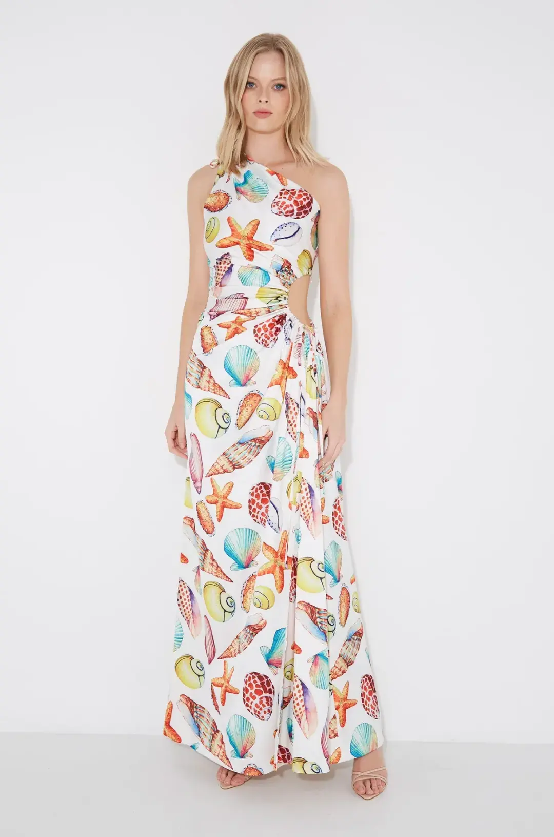 Sonya Moda Nour De La Mer Maxi Dress Print Size 10 for rent on The Volte - main image
