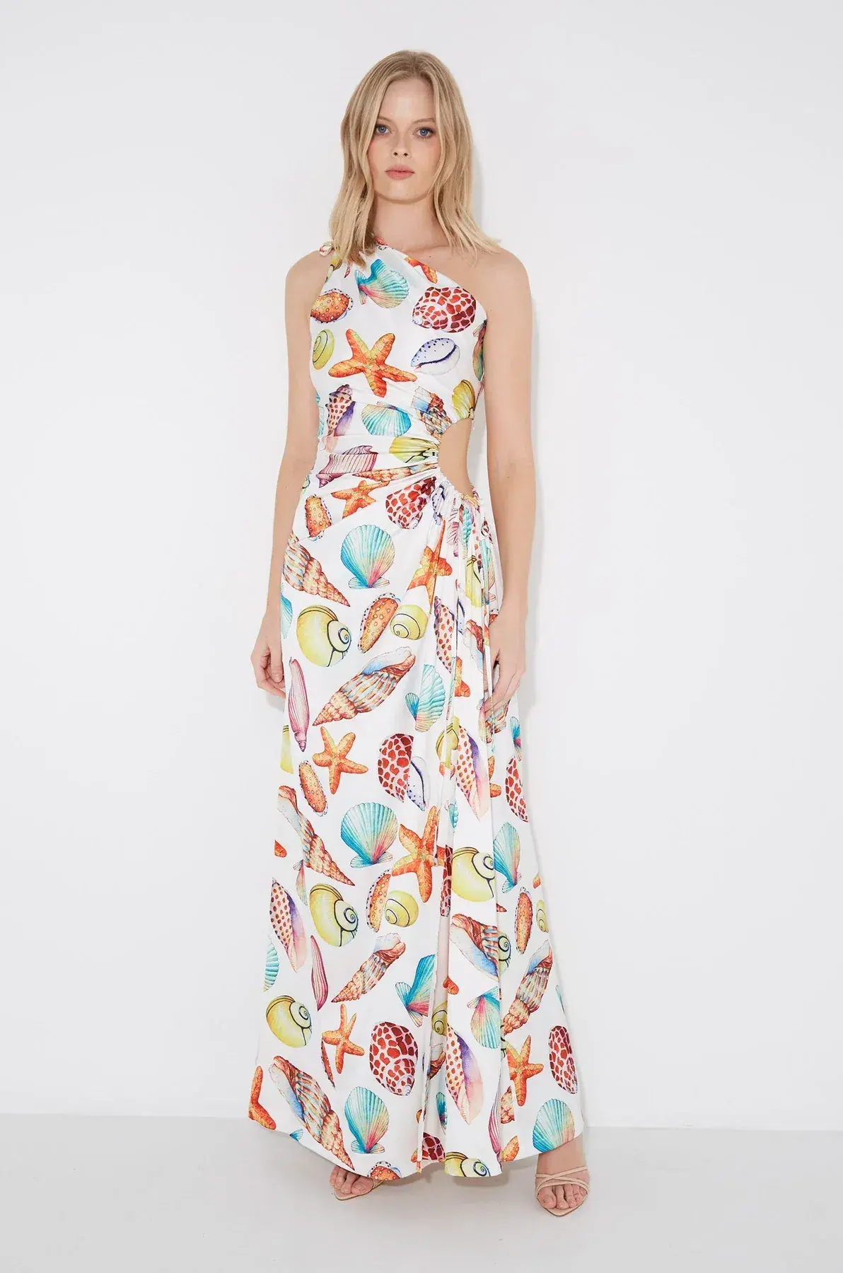 Sonya Moda Nour De La Mer Maxi Dress Print Size 10 - Image 1
