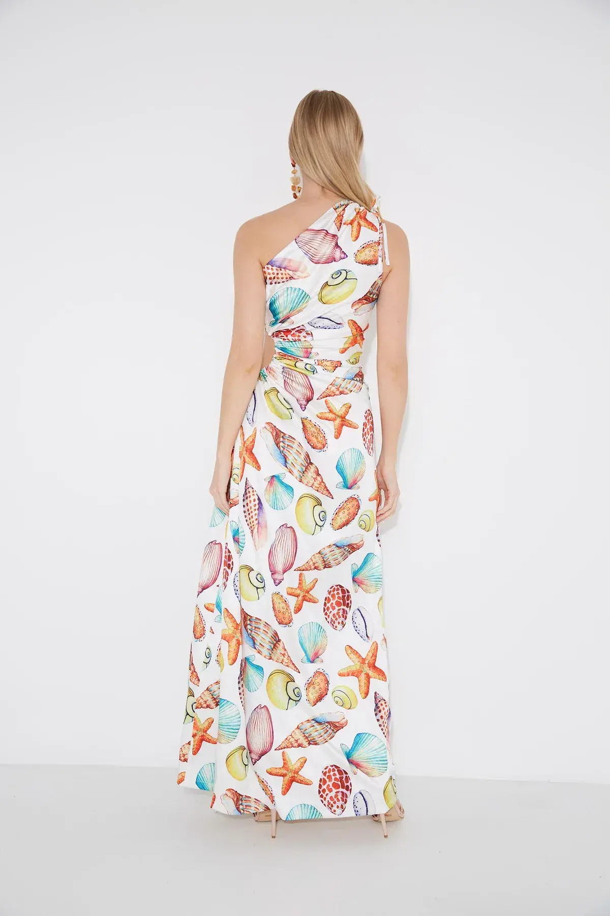 Sonya Moda Nour De La Mer Maxi Dress Print Size 10 - Image 3