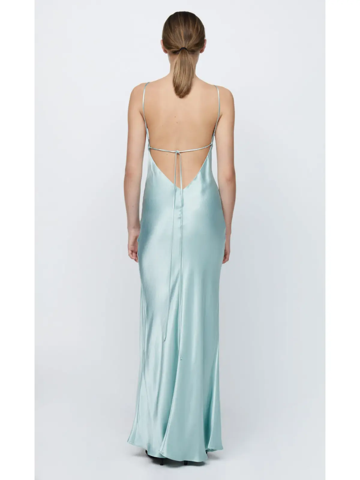 Bec & Bridge Ren Split Maxi Dress Seafoam Green Size AU 6 - Image 4