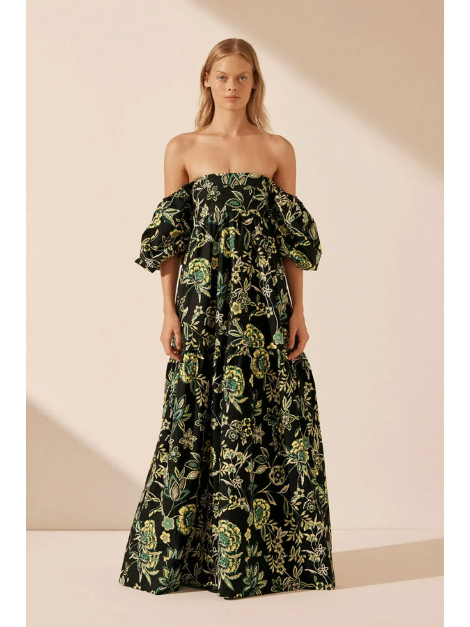Shona Joy Tiered Maxi Dress Lina Size AU 14  - Image 2