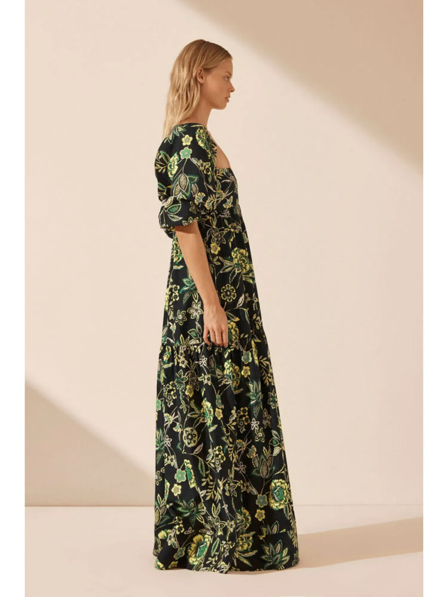 Shona Joy Tiered Maxi Dress Lina Size AU 14  - Image 3
