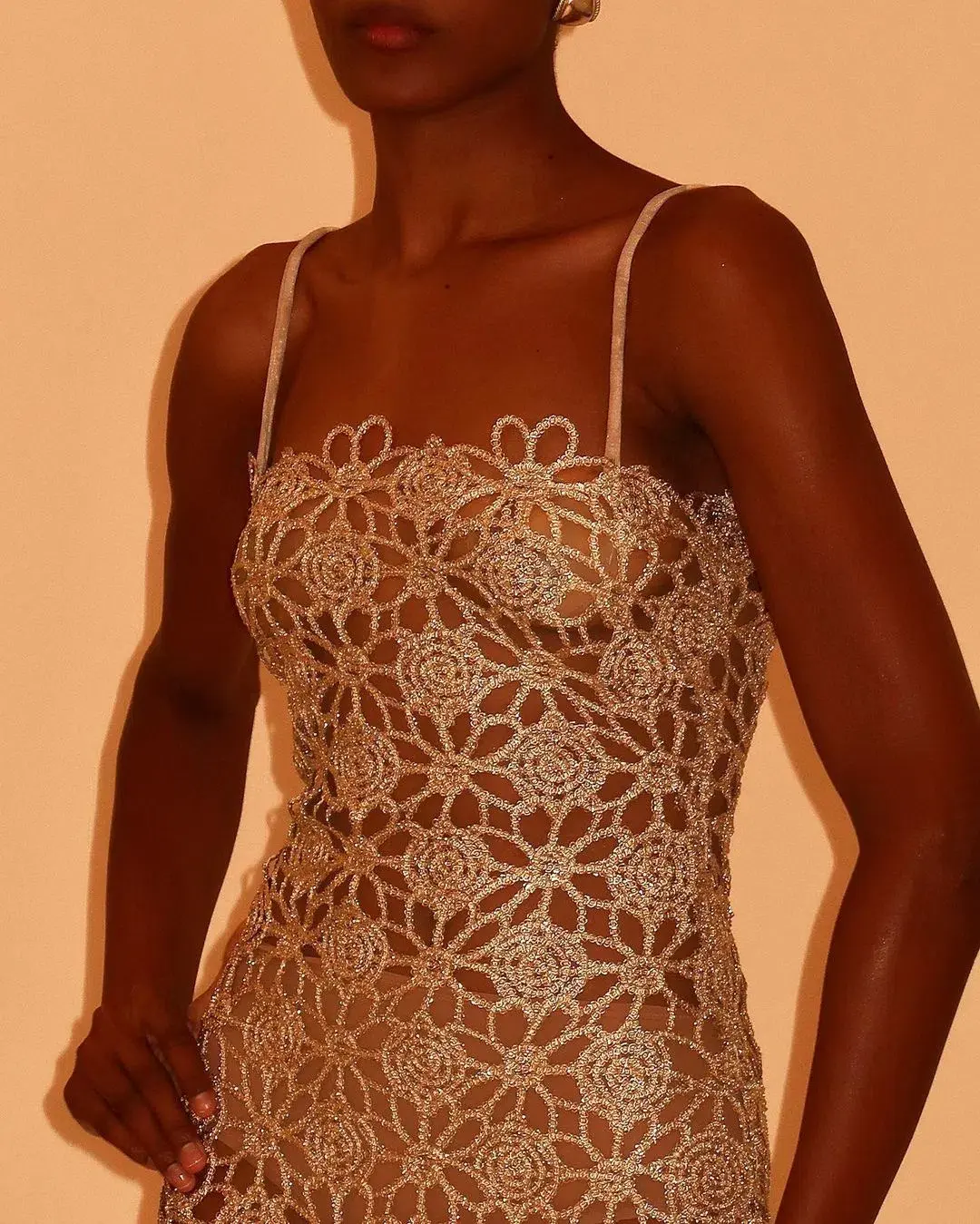 Arcina Ori Kendra Dress Gold Size M / AU 10 - Image 3