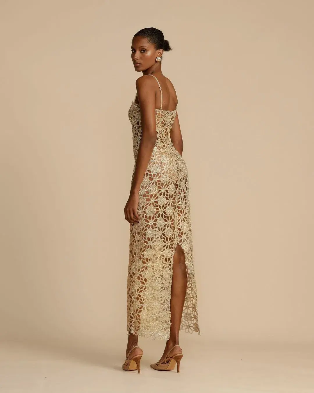 Arcina Ori Kendra Dress Gold Size M / AU 10 - Image 6