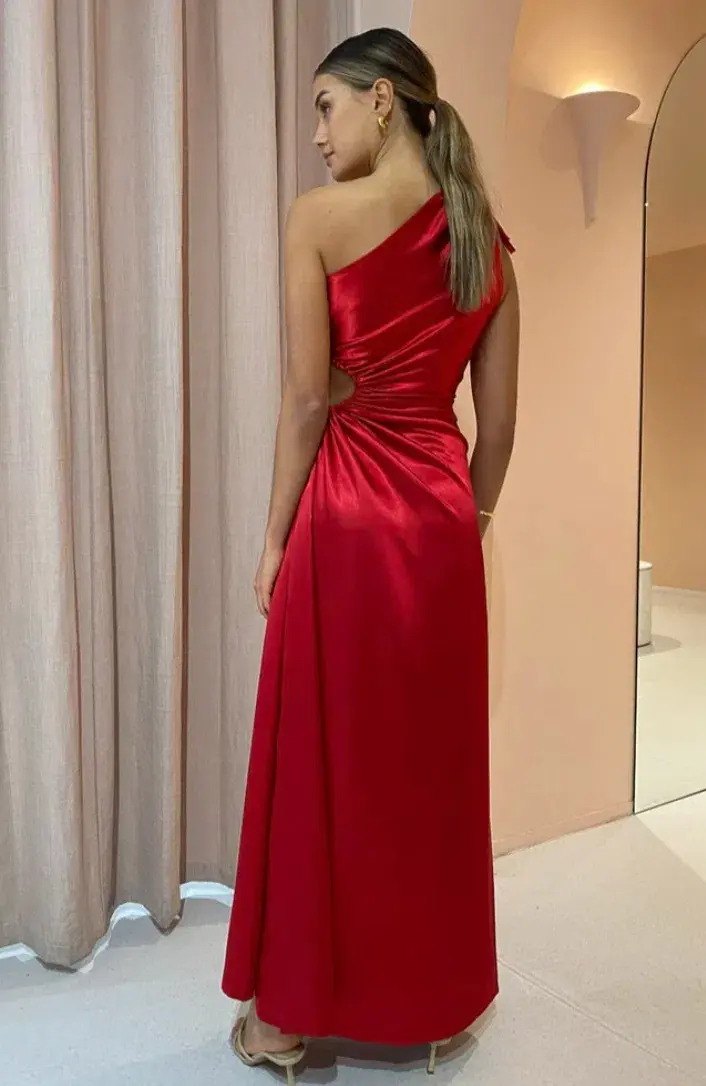 Sonya Moda Nour Scarlet Dress Red Size AU 8 - Image 2