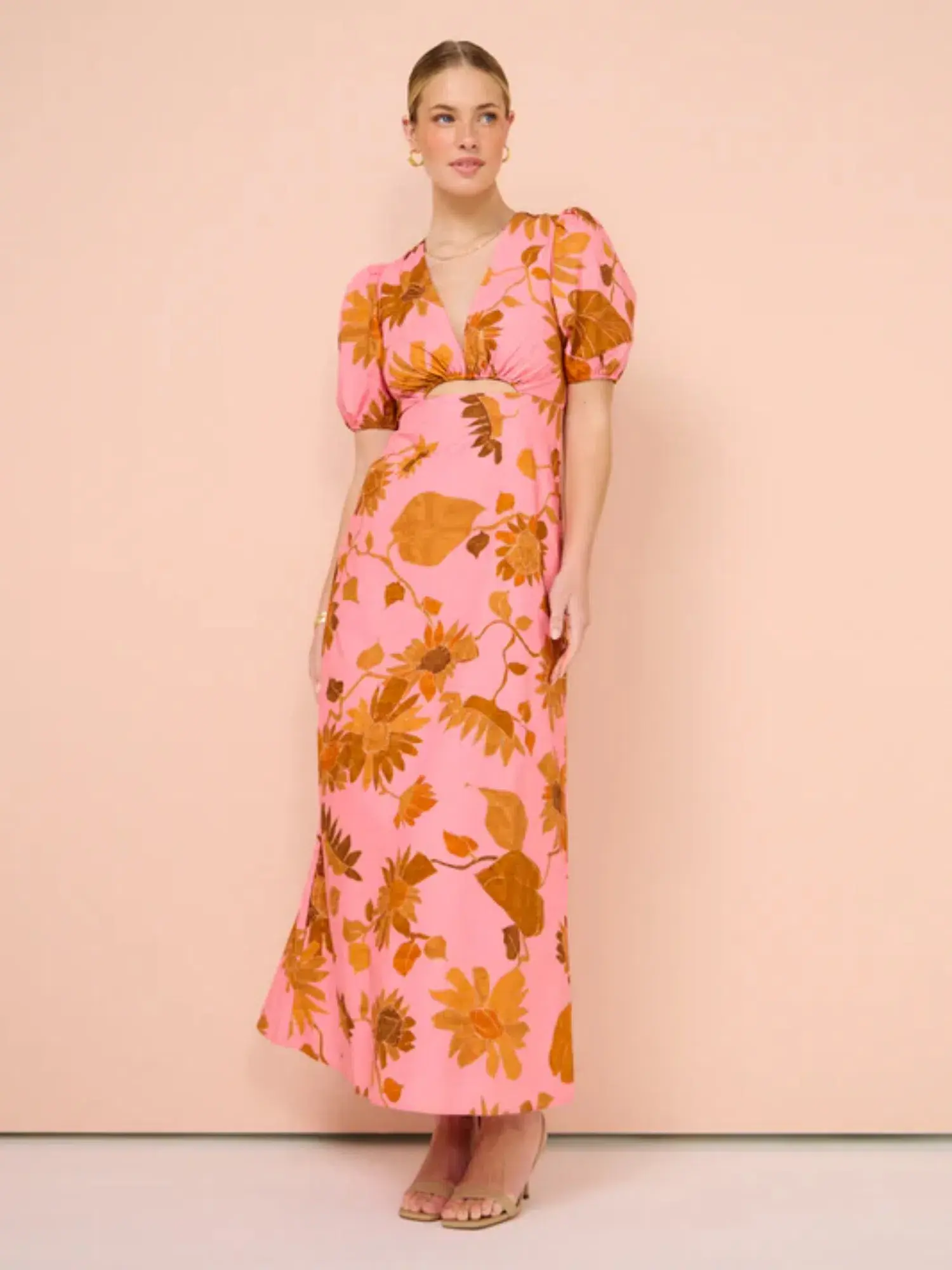 Roame Kozmo Dress Jarome Floral Print Size 2 / AU 10 - Image 1