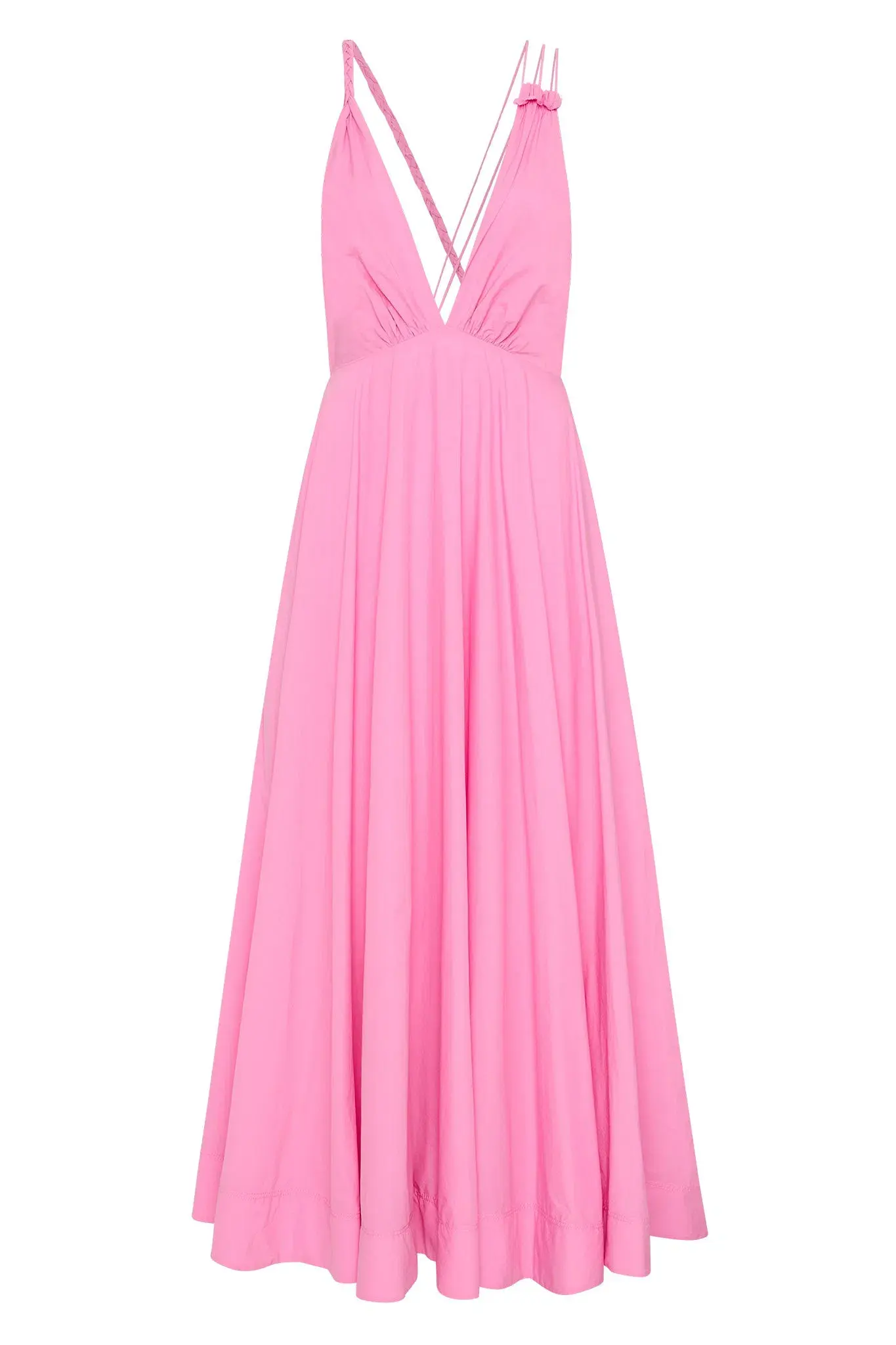 Aje Vellum Maxi Dress Pink Size 8 - Image 3