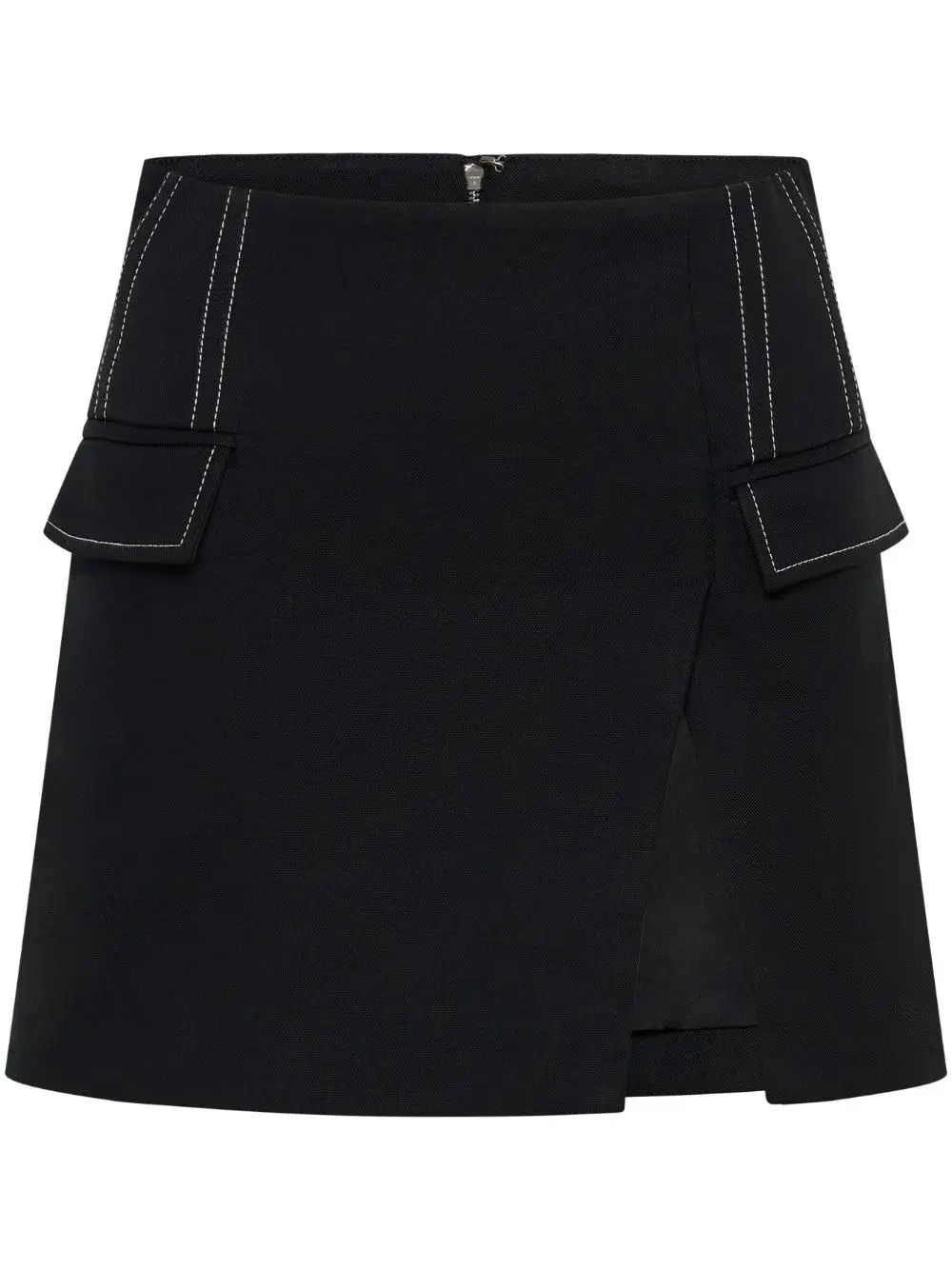 Dion Lee Frame Mini Skirt Black Size 6 for rent on The Volte - main image