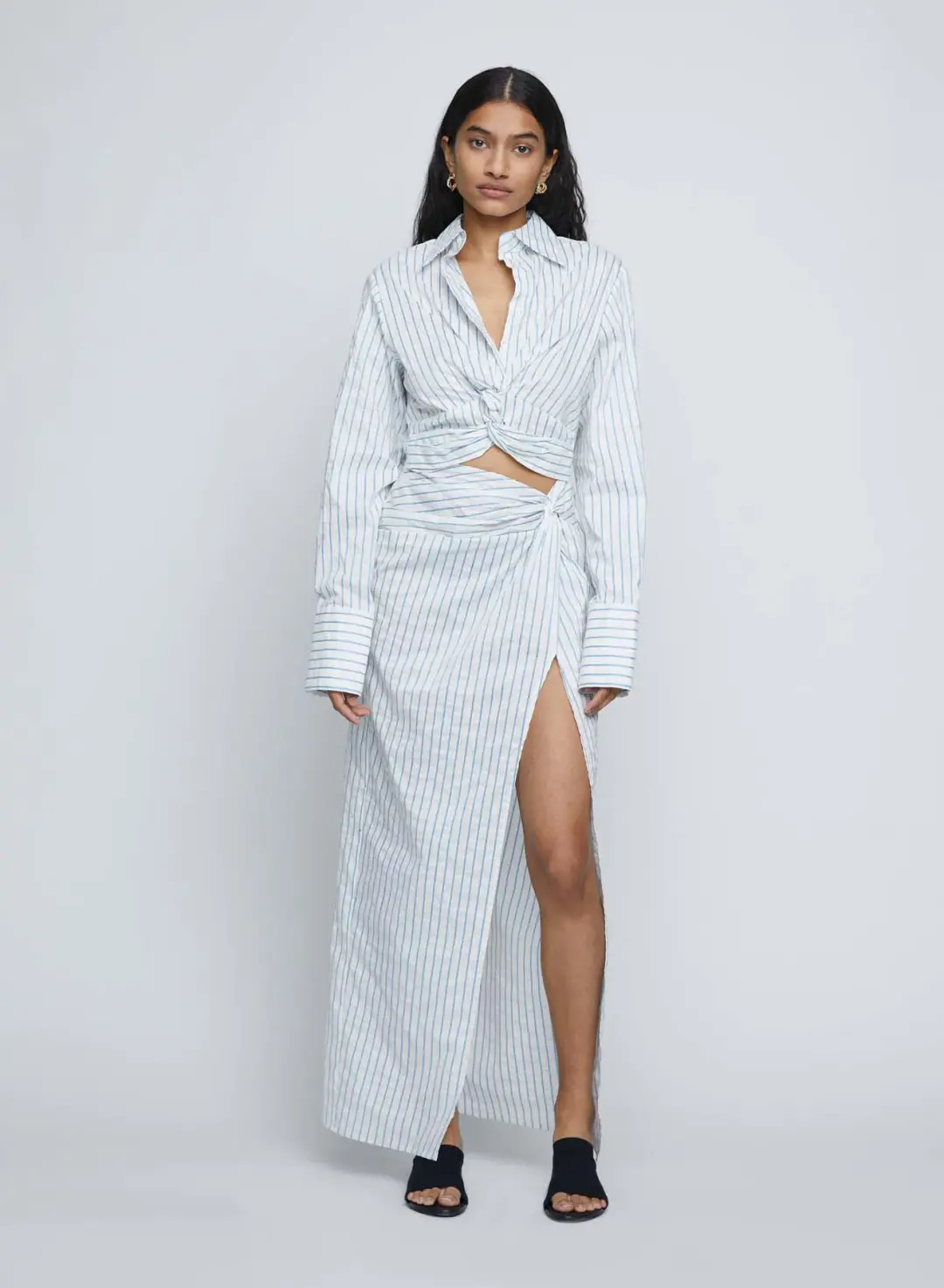 Anna Quan Alina Dress in Riviera Size 6 for rent on The Volte - main image