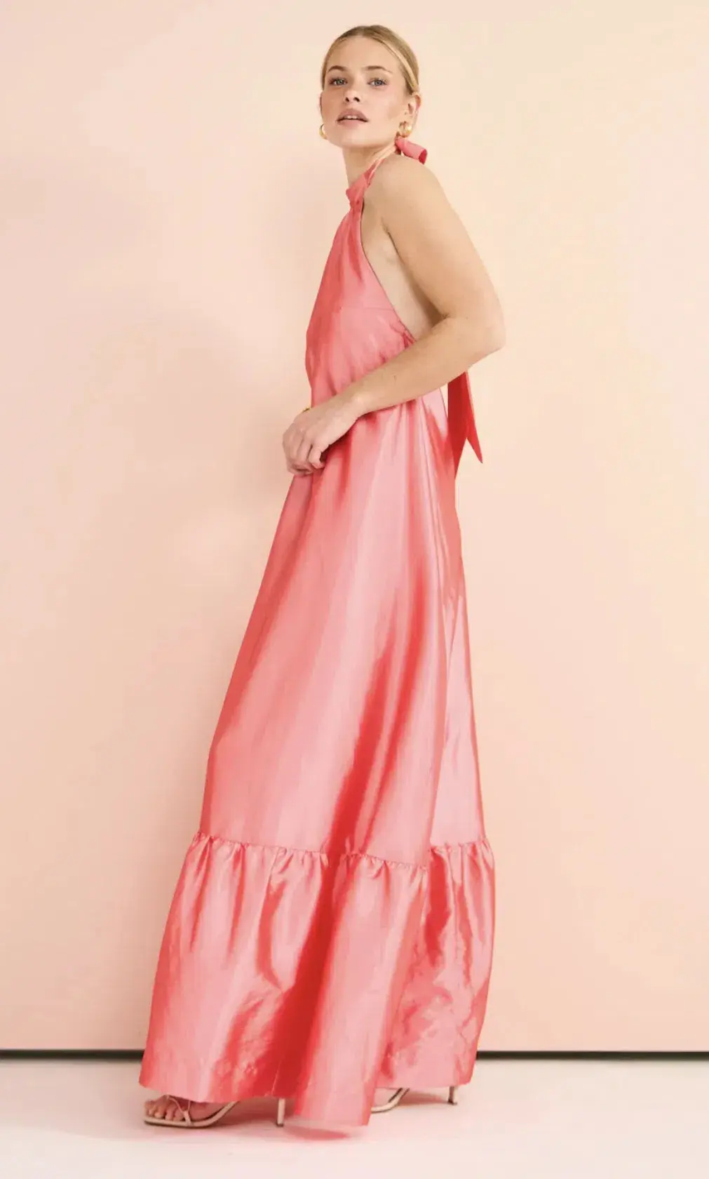 Hansen & Gretel Gateau Gown Watermelon Size S / AU 8 - Image 5