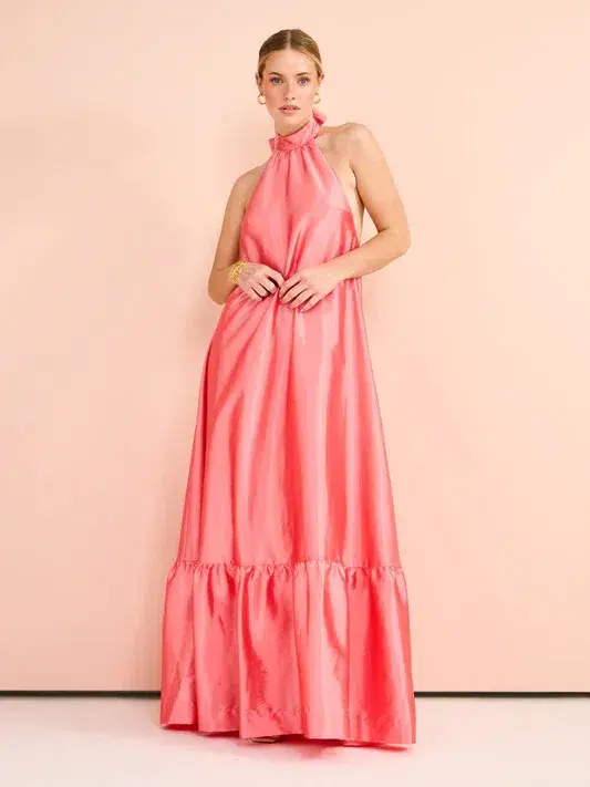 Hansen & Gretel Gateau Gown Watermelon Size S / AU 8 - Image 3