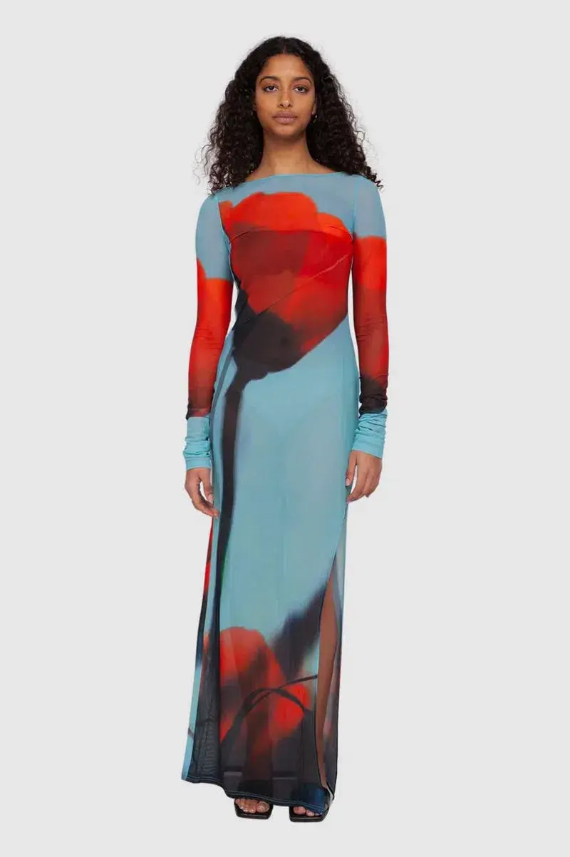 Rat & Boa Santino Mesh Dress Size 6 - Image 1