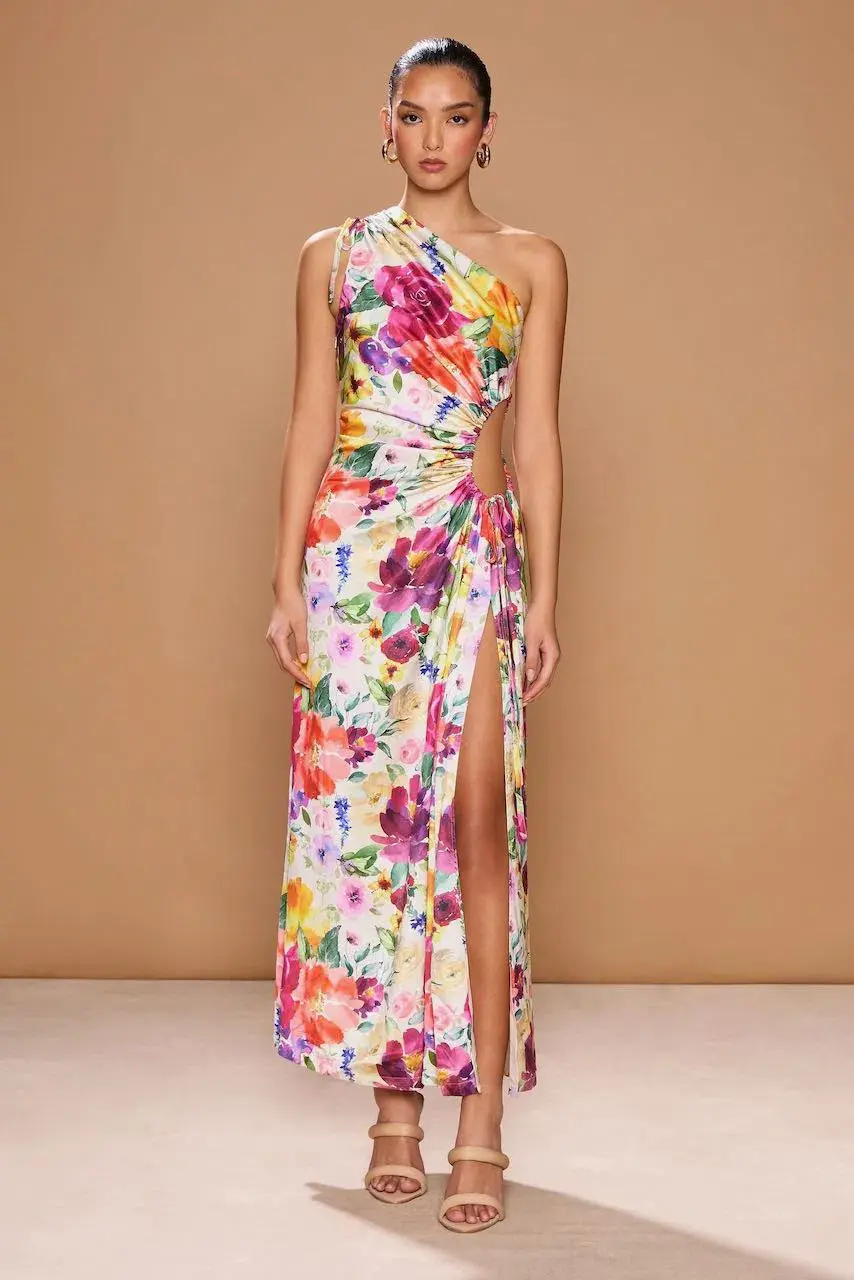 Sonya Moda Nour Floreale Watercolour Print Size 8 - Image 1