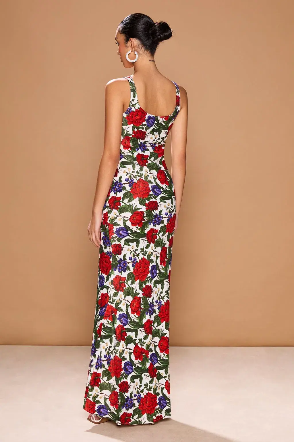Sonya Moda Capri Dress Floral Size 8 - Image 2