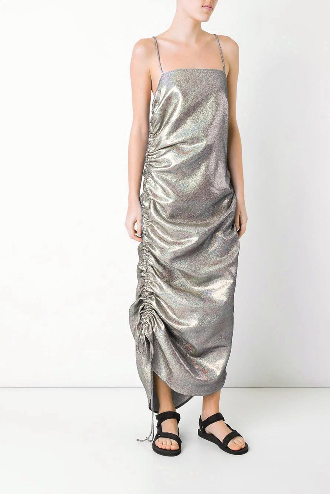 Georgia Alice Blazing Cami Dress Silver Size 8  - Image 1