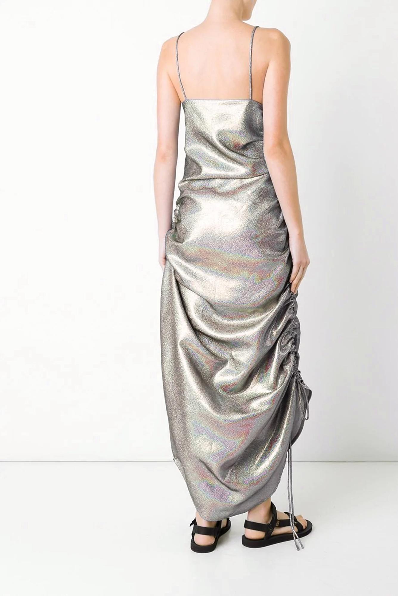 Georgia Alice Blazing Cami Dress Silver Size 8  - Image 2