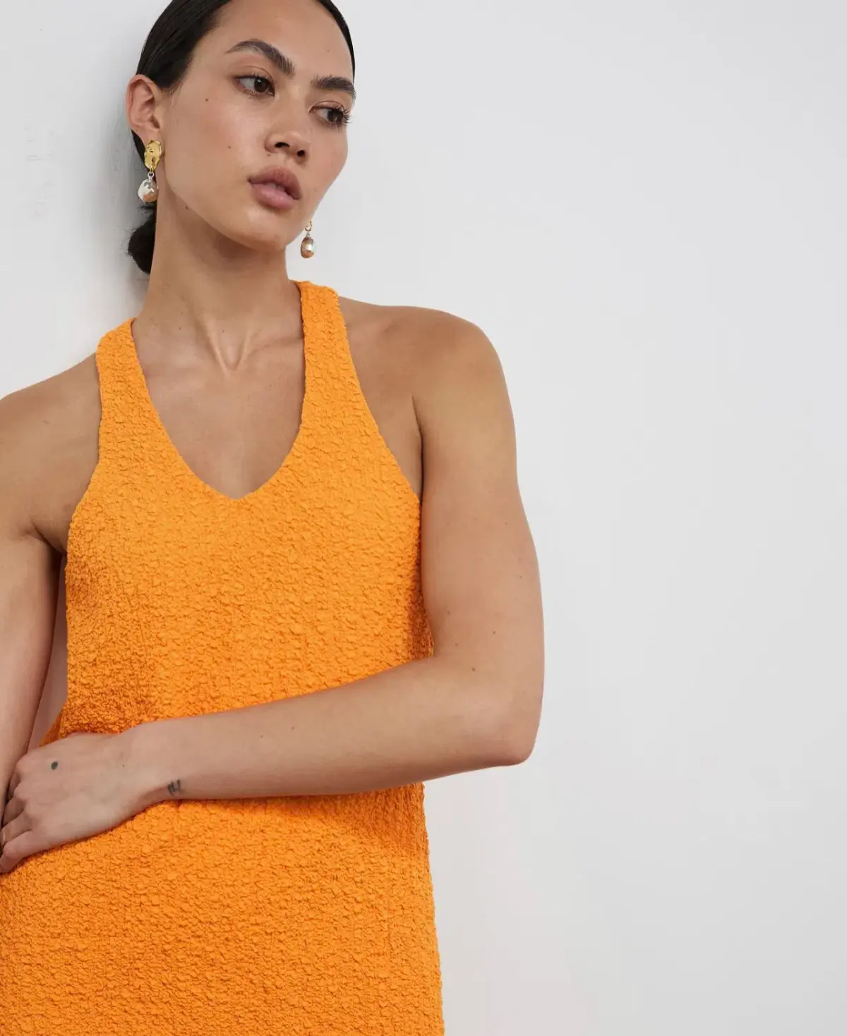 Camilla and Marc Toledo Racer Back Dress Dusty Orange Size 12   - Image 2