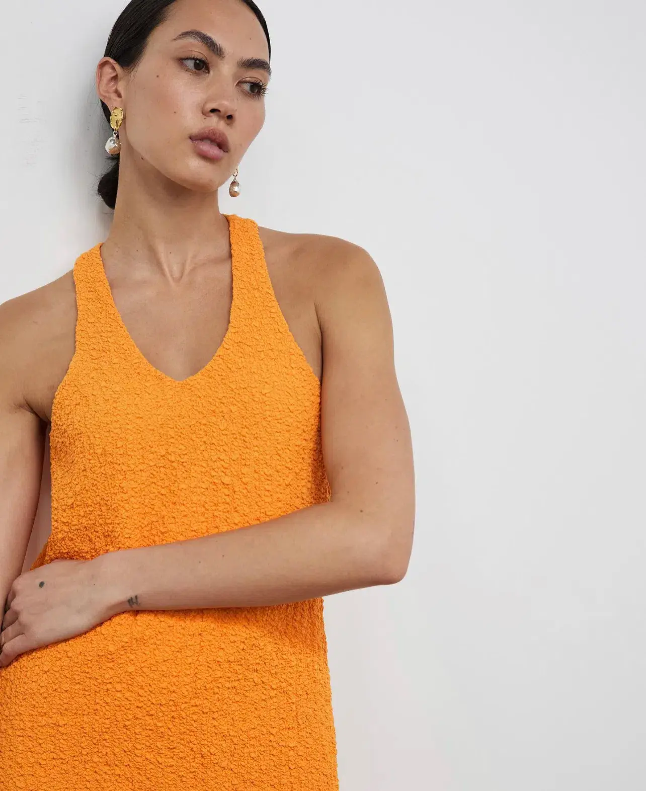 Camilla and Marc Toledo Racer Back Dress Dusty Orange Size 12   - Image 2
