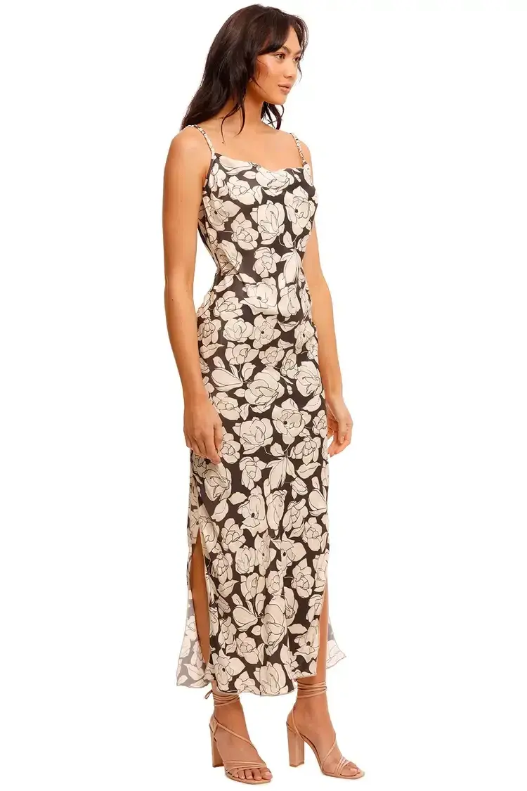 Nanushka Willow Slip Dress in Porcelain Rose Size 12 - Image 2