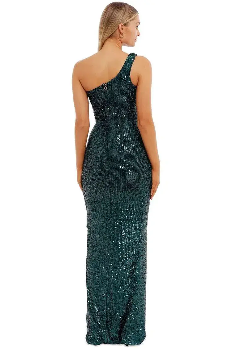 Nookie Palazzo Gown in Teal Size 12 - Image 2