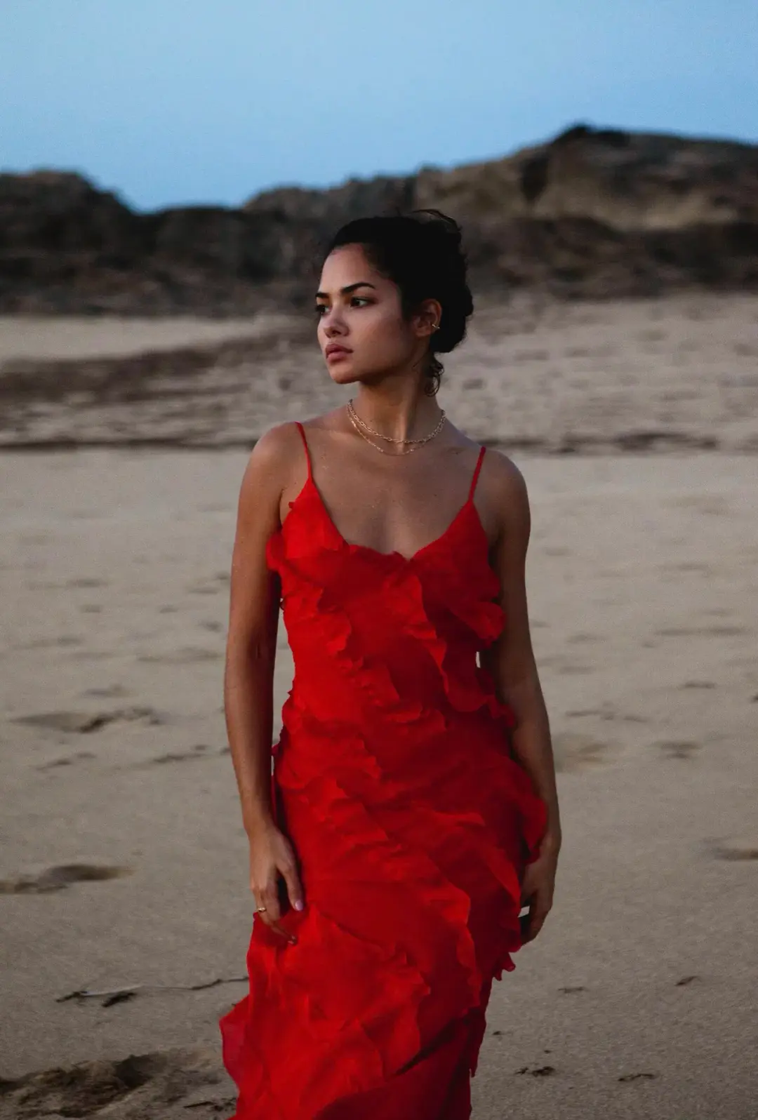 Rat and Boa Cecilia Dress Red Size 6 for rent on The Volte - main image