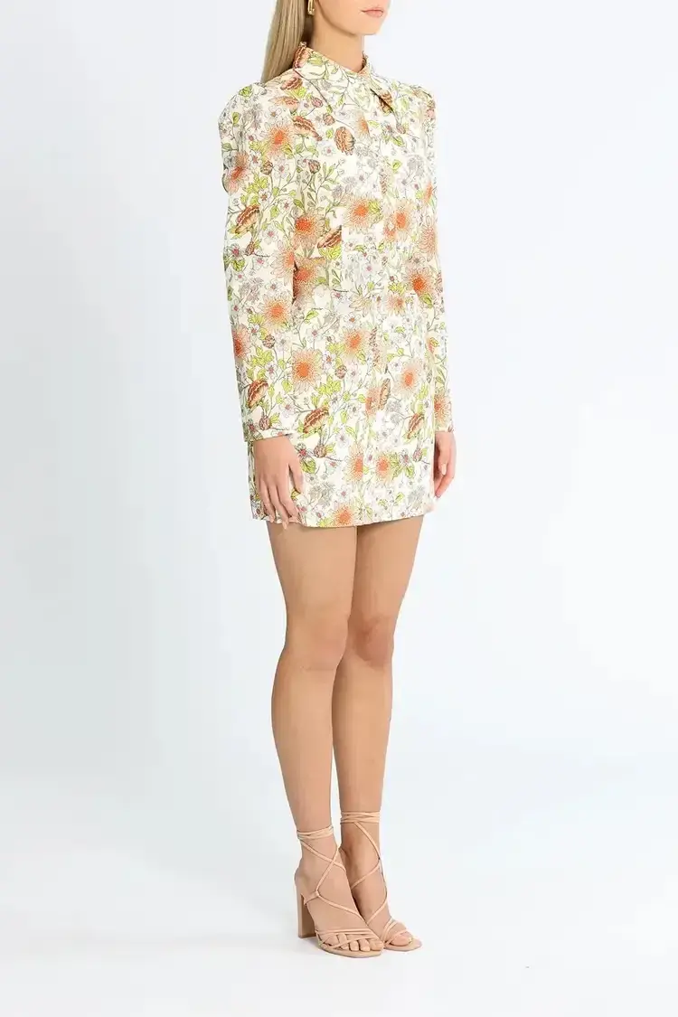 Torannce Edie Shirt Dress Floral Size 12 for rent on The Volte - main image