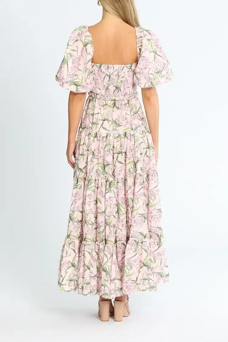 Torannce Alice Dress in Pink Floral Size 12 - Image 3