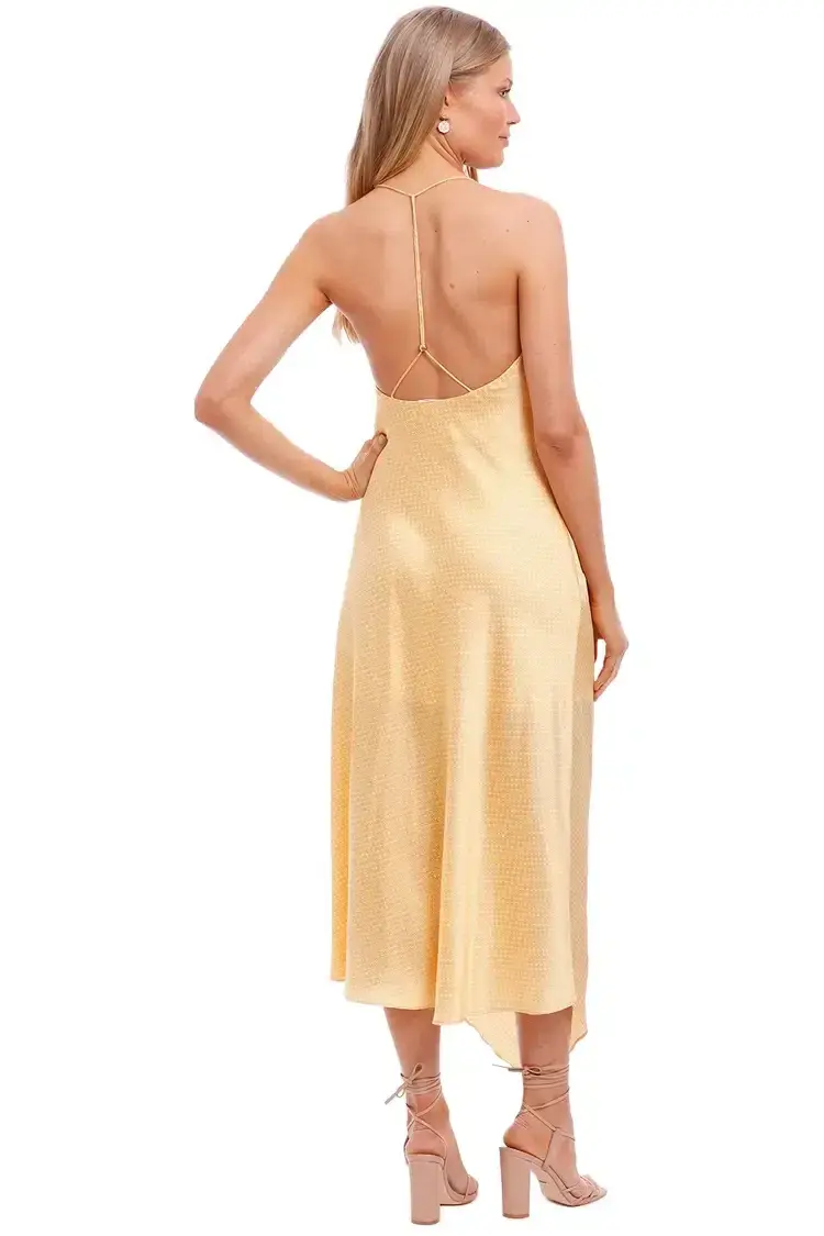 Significant Other One Another Dress in Yellow Size 10 - Image 3