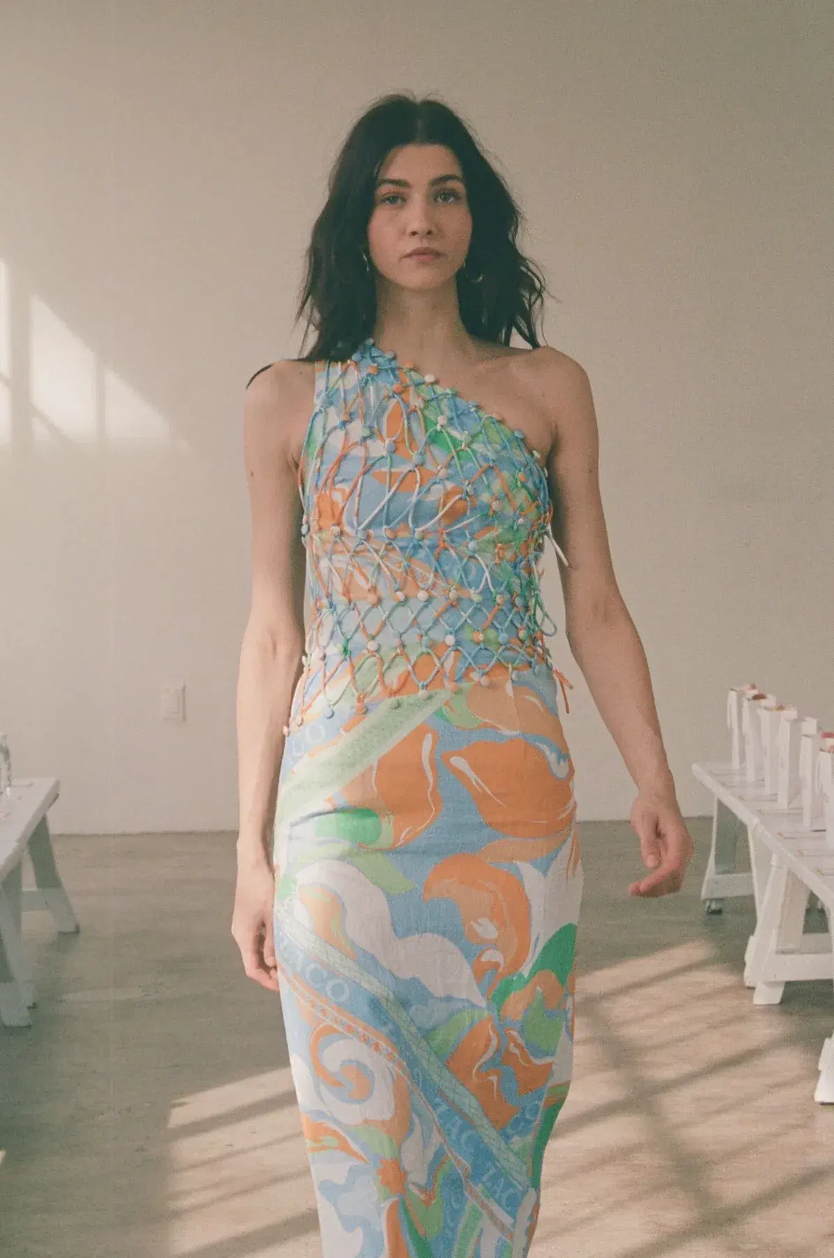 Zaco Pandora Midi Dress Calista Aliza Print Size S / AU 8 - Image 2