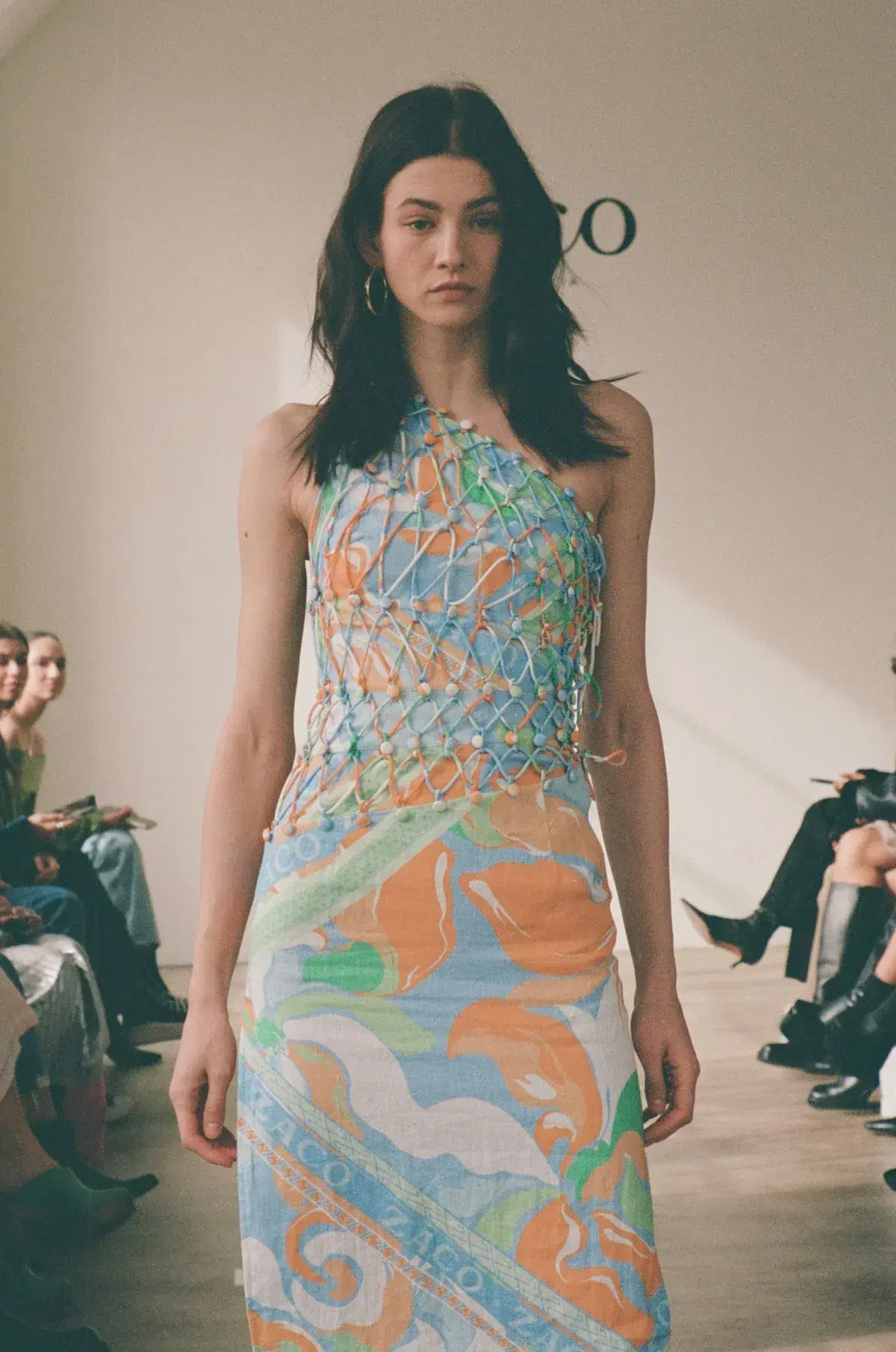 Zaco Pandora Midi Dress Calista Aliza Print Size S / AU 8 - Image 3