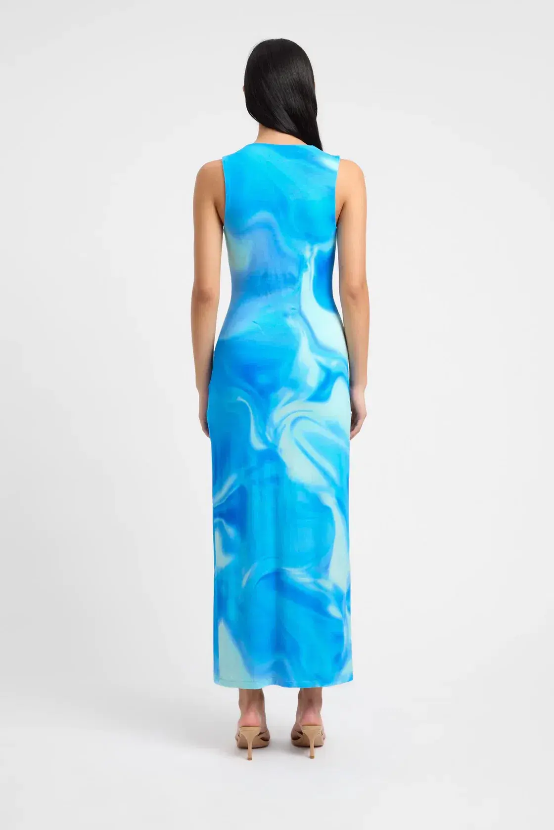 Kookai Haven Maxi Dress Blue Size 8  - Image 3