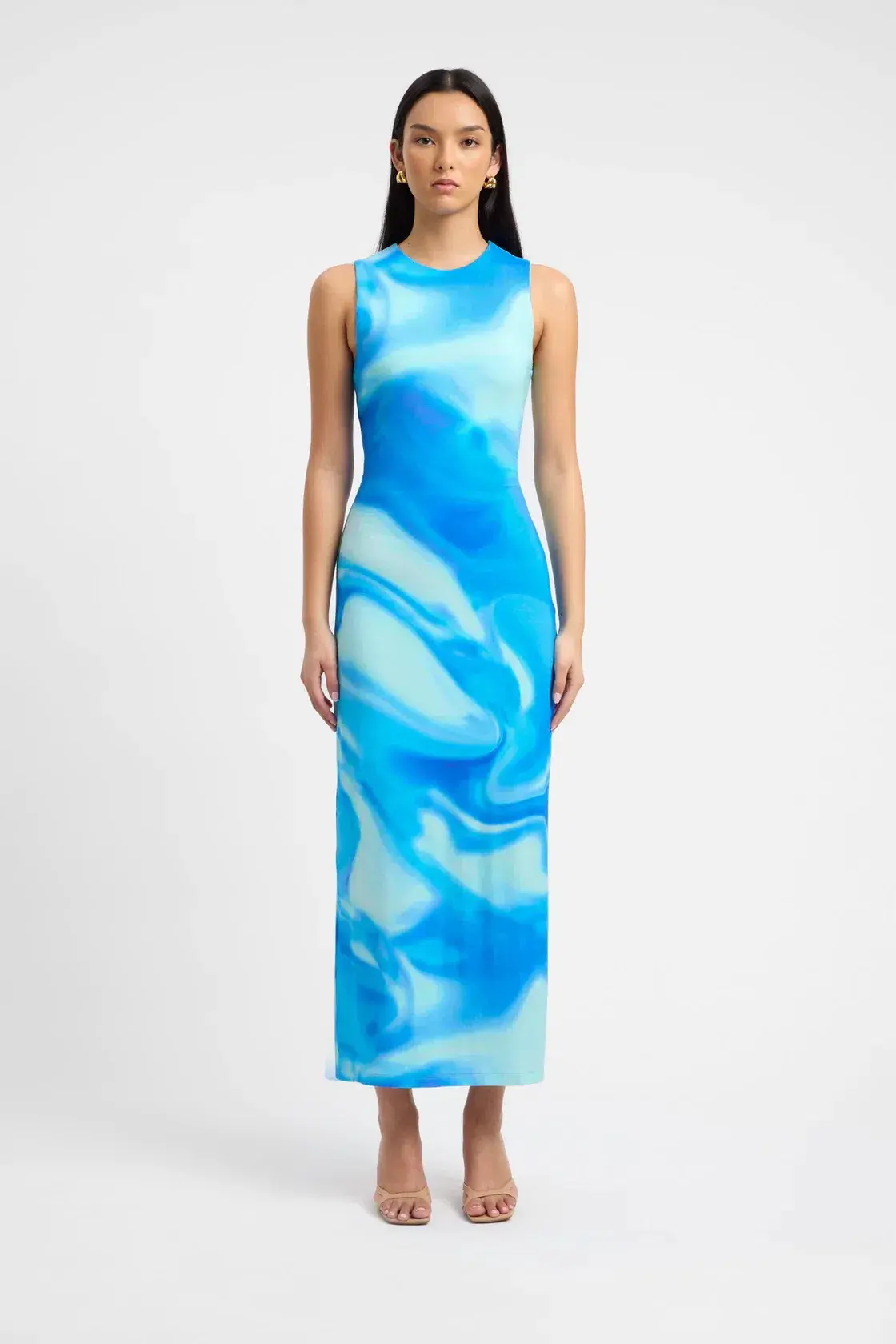 Kookai Haven Maxi Dress Blue Size 8  - Image 1