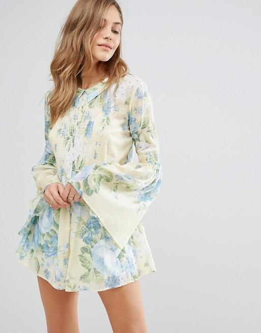 Alice McCall Pretty Hurts Playsuit Floral Size 6 - Image 1