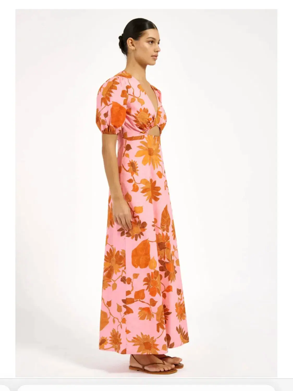 Roame Kozmo Dress Jarome Floral Print Size 8 - Image 2