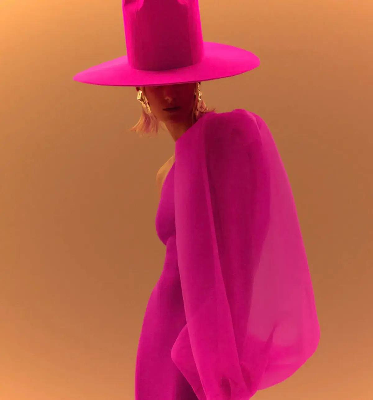 Solace London The Hudson Maxi Dress in Pink Size 8 - Image 3