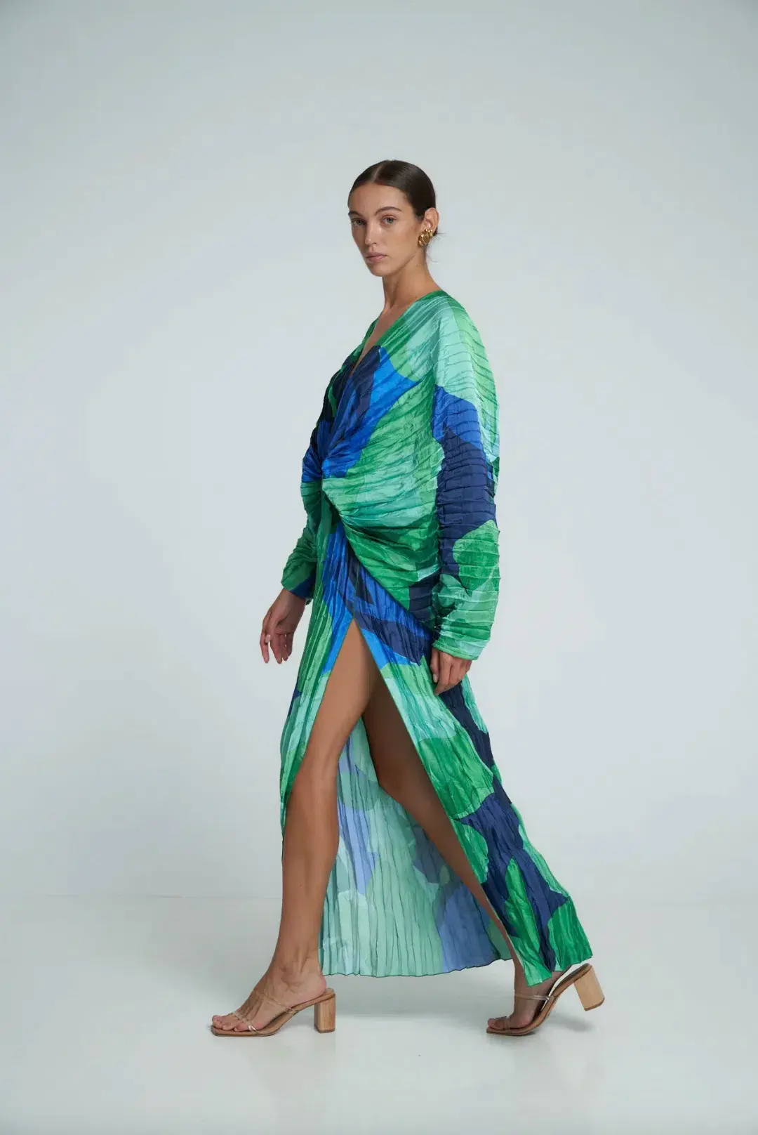 Lidee De Luxe Gown Capri Green Size 14 - Image 5