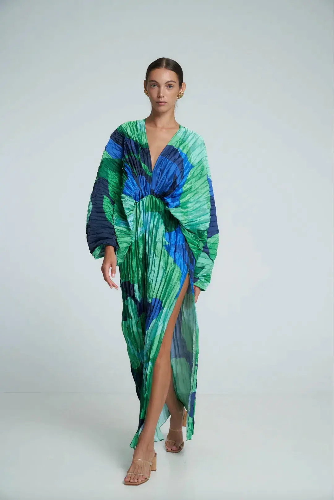 Lidee De Luxe Gown Capri Green Size 14 - Image 4