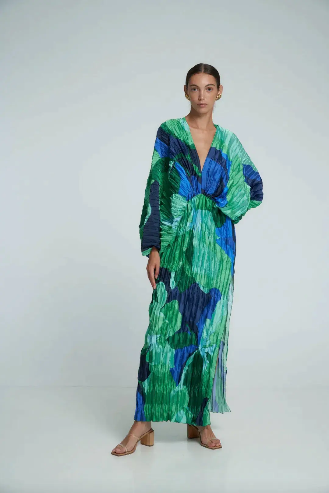 Lidee De Luxe Gown Capri Green Size 14 - Image 3